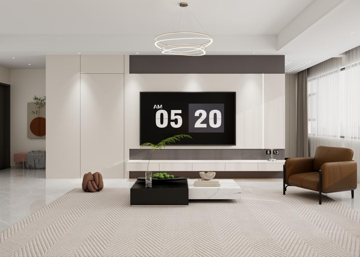 玉庭華府 | 135㎡現(xiàn)代簡約風，給生活做減法，舒適加倍！