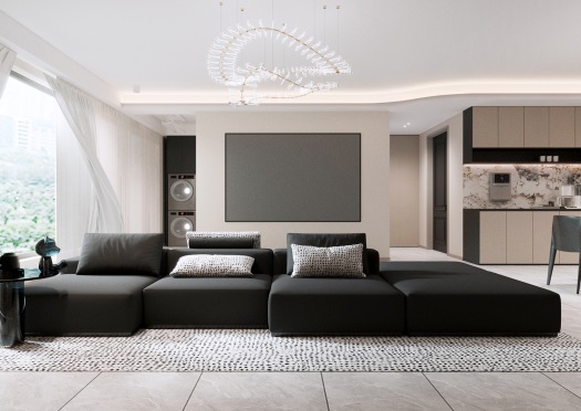 民生北府143㎡ | 年輕夫妻的自然主義婚房！一屋兩人，三餐四季，開啟幸福序章~