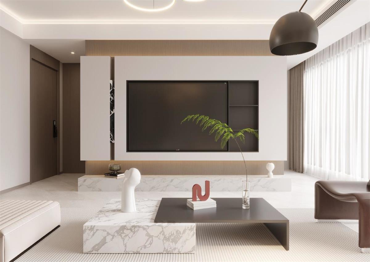 萬科錦曜143㎡ | 中性色調(diào)的自然風(fēng)之家，慢生活的氛圍徹底治愈我了！