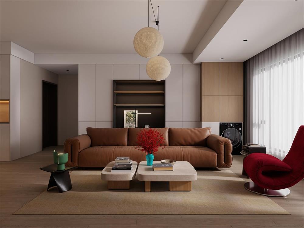 萬科翡翠湖望149㎡ | 時(shí)髦度拉滿的混搭風(fēng)！這個(gè)家美得一點(diǎn)都不低調(diào)