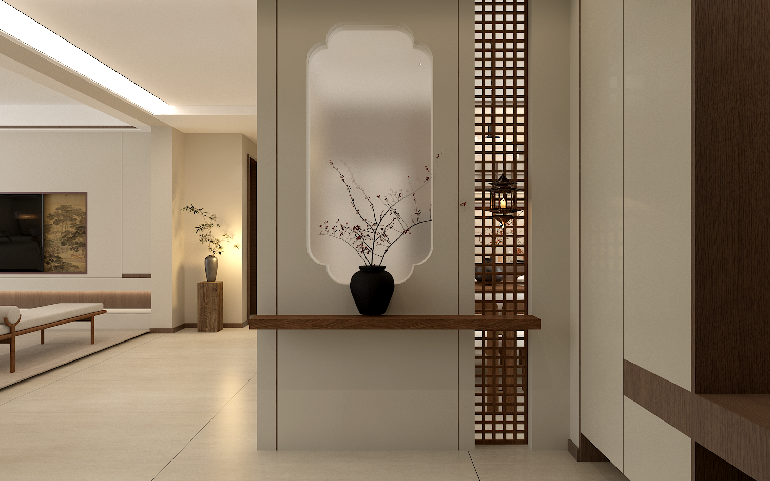 銀稅花園148㎡ | 出租房改造成這樣算不算成功？這個(gè)宋式美學(xué)的家簡直贏麻了！