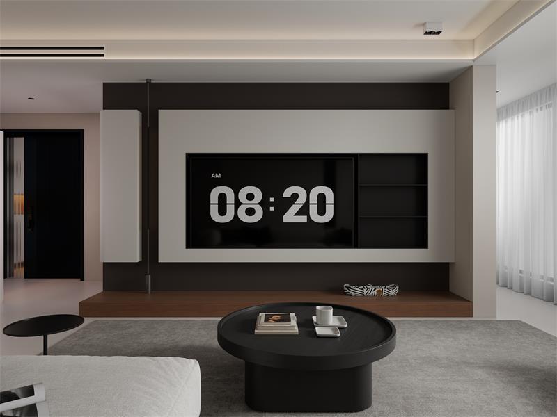 北郡府136㎡ | 不跟風(fēng)、不網(wǎng)紅，這個(gè)高智感的意式極簡家，百看不厭！