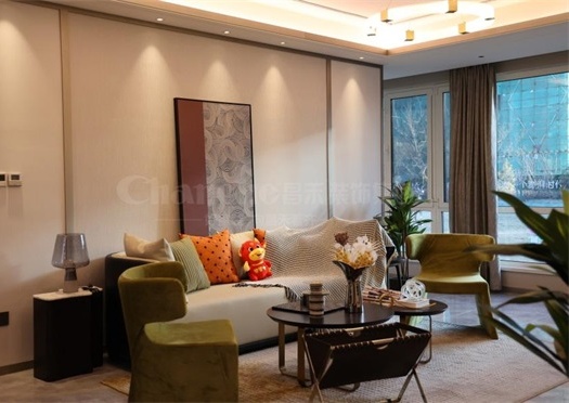 實景拍攝丨龍辰·九悅灣125㎡輕奢裝修實景圖