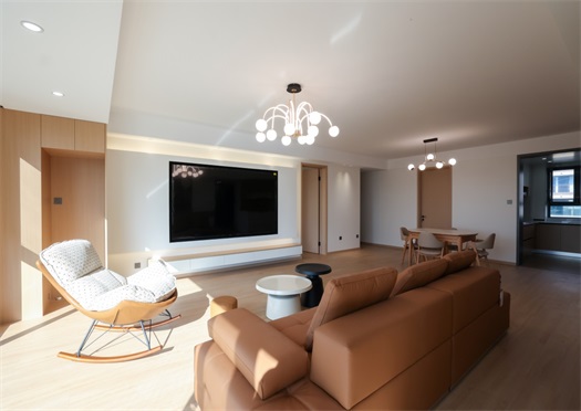 實(shí)景首發(fā) | 星耀閱海143㎡完工！原木風(fēng)的含金量誰懂！溫柔又治愈~