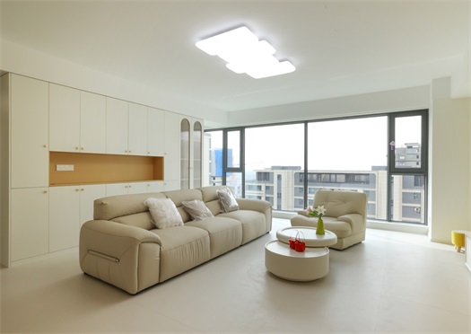 實(shí)景 | 萬錦公館143㎡奶油風(fēng)，藏進(jìn)角落里的寫意自然，讓焦慮瞬間清零！