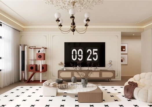 盛世西城130㎡ | 住進這個中古奶油風的家，推門那一刻幸福感爆棚！